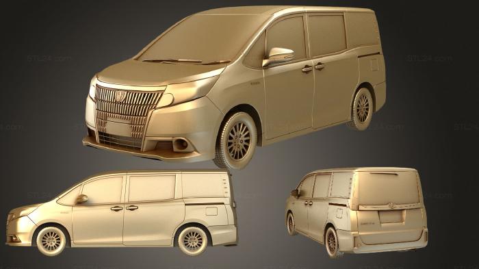 Vehicles (Toyota Esquire 2014, CARS_3633) 3D models for cnc
